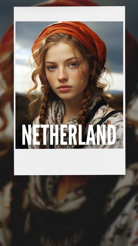 11. Perempuan Belanda kerap digambarkan dengan kulit pucat dan rambut berwarna pucat pula.