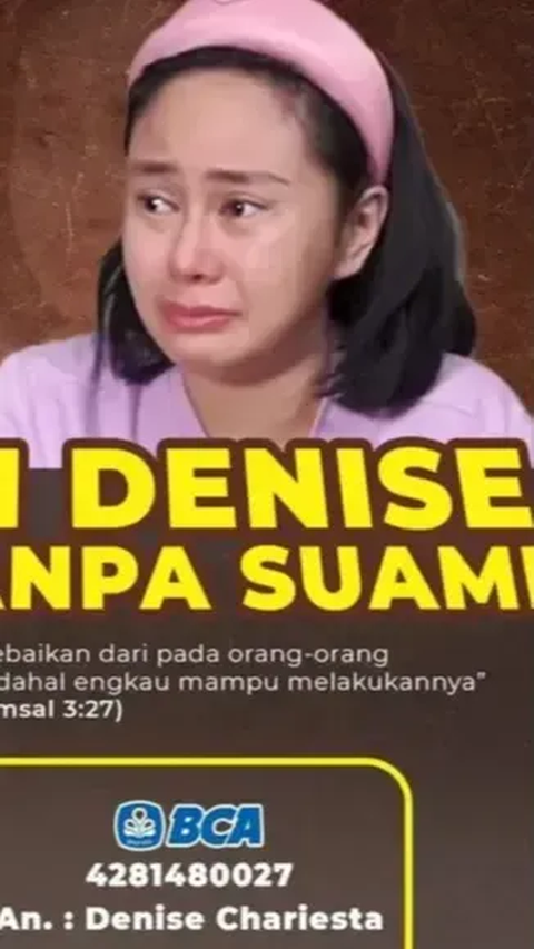 Aksinya Buka Donasi untuk Lahiran Jadi Sorotan, Ini Profil Denise Chariesta