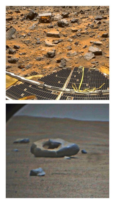 Ada Batuan Berbentuk Donat Ditemukan di Planet Mars, Ilmuwan Masih Mempelajarinya