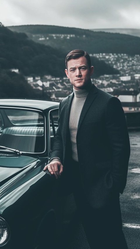 3. Taron Egerton adalah aktor dan penyanyi asal Inggris yang juga dicalonkan sebagai Bond.