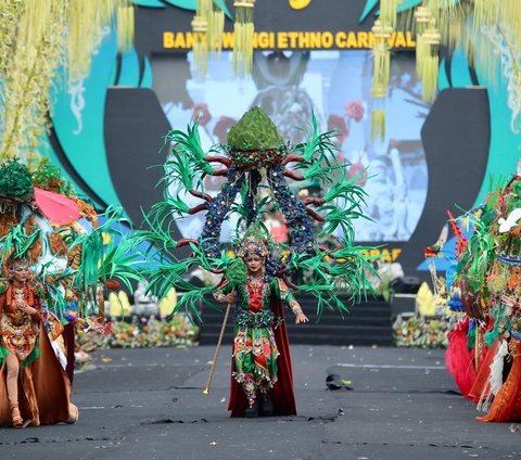 Usung The Magic of Ijen Geopark, Banyuwangi Ethno Carnival Pukau Ribuan Pengunjung
