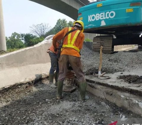 Hati-Hati Macet, Ada Perbaikan Jalan di Tol Jakarta-Cikampek