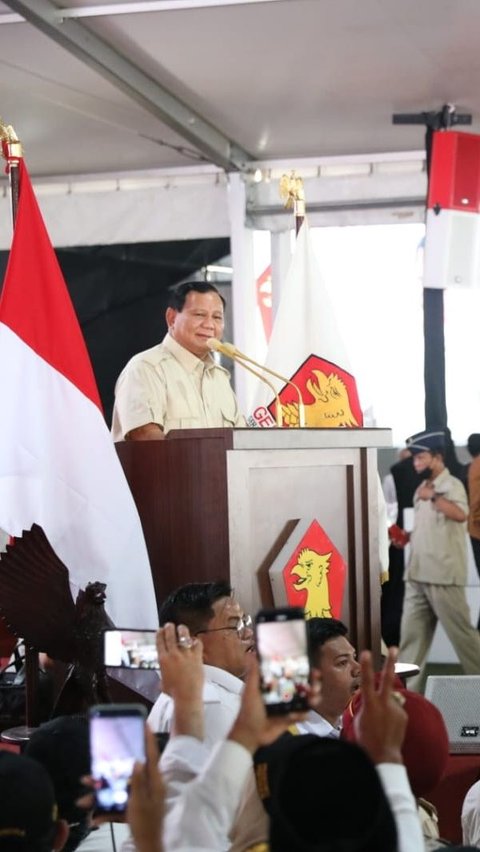 Prabowo: Gerindra Bukan Partai Caci Maki dan Suka Cari Kesalahan