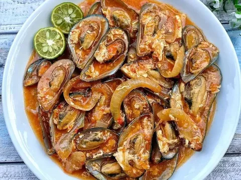 Resep Masak Kerang Hijau Saus Singapur