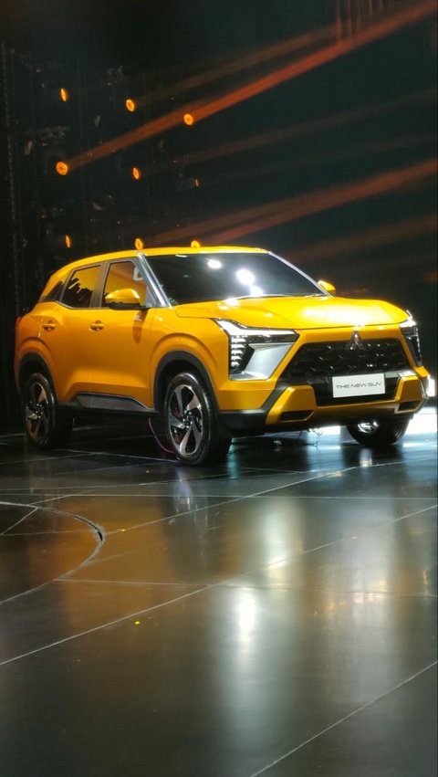 Desain Eksterior New SUV Mitsubishi Motors dirilis ke publik di Jakarta,  Senin (31/7)