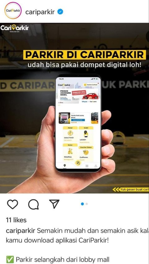 Layanan digital CariParkir milik Grup Astra Dihentikan