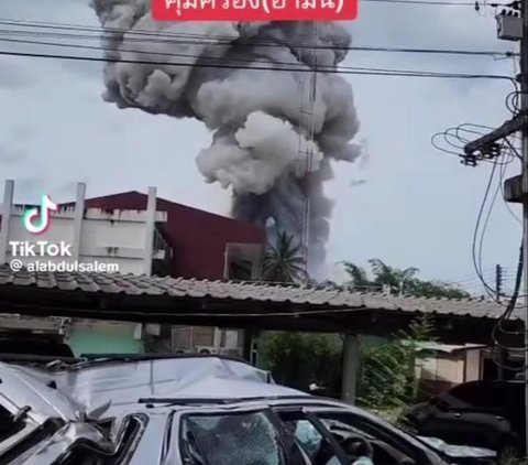 Pabrik Kembang Api Dekat Rumah Jirayut di Thailand Meledak, 300 Rumah Hancur