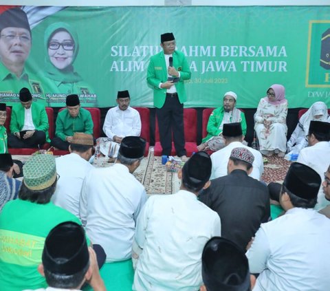 Silaturahmi Alim Ulama di Jatim, Mardiono Senang Banyak Tokoh Gabung PPP