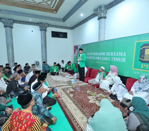 Silaturahmi Alim Ulama di Jatim, Mardiono Senang Banyak Tokoh Gabung PPP