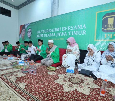 Silaturahmi Alim Ulama di Jatim, Mardiono Senang Banyak Tokoh Gabung PPP