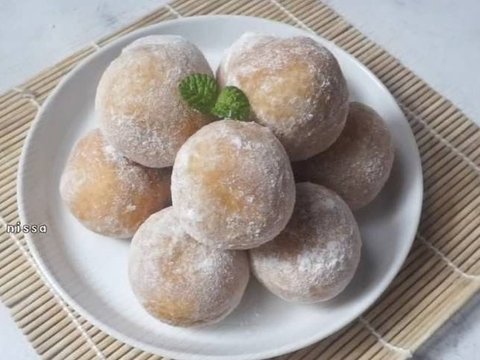 Resep Donat Mochi Vanilla