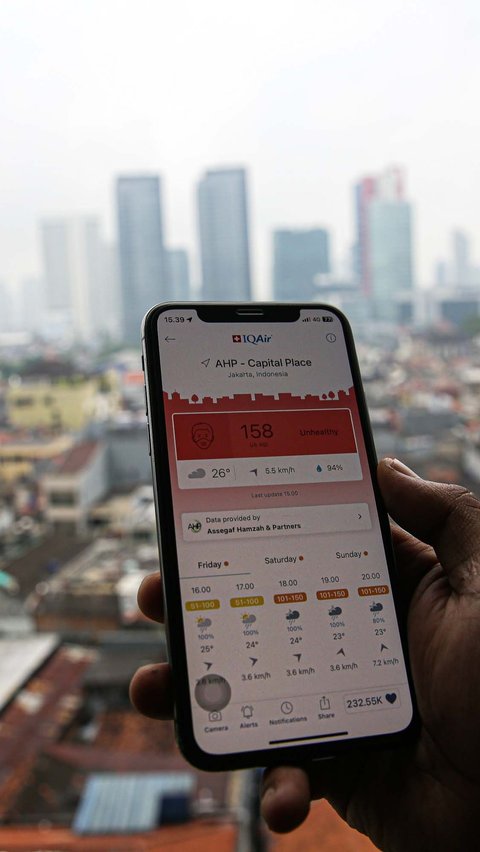 Kualitas Udara Jakarta Memburuk 2 Bulan Terakhir, Sempat di Urutan Pertama Terburuk Dunia