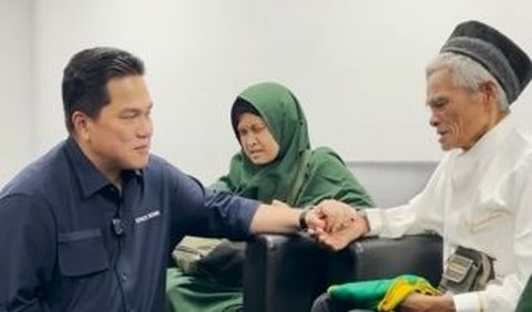 Erick Thohir Berikan Hadiah Umrah