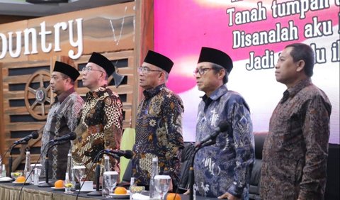 Muhadjir hadir memberikan amanat sekaligus membuka acara Capacity Building Pimpinan Daerah Muhammadiyah se-Jawa Timur Batch 1.