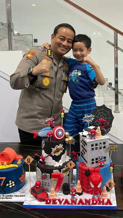 Pesan Manis Perwira Menengah Polri saat Anak Ulang Tahun: Siapapun bisa Jadi 'Superhero' Bicara Senyum Tulus pada Dunia