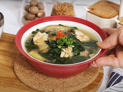 1. Resep Sop Godhong Kelor Lumajang