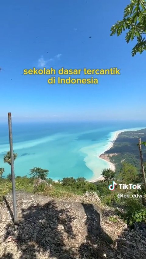 Viral Sekolah Dasar dengan Pemandangan Tercantik di Indonesia, Begini Penampakannya