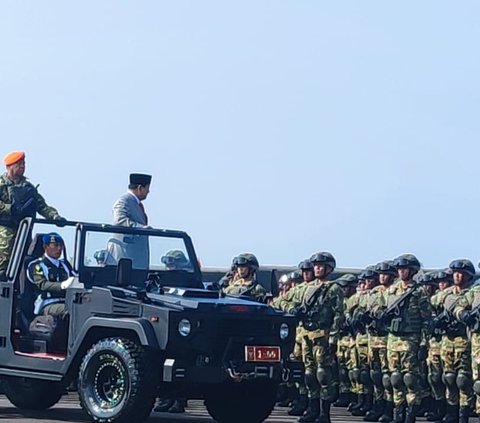 Di Hadapan Ribuan Komcad Tahun 2023, Prabowo: Pertahanan Negara Tidak Cukup Mengandalkan Militer
