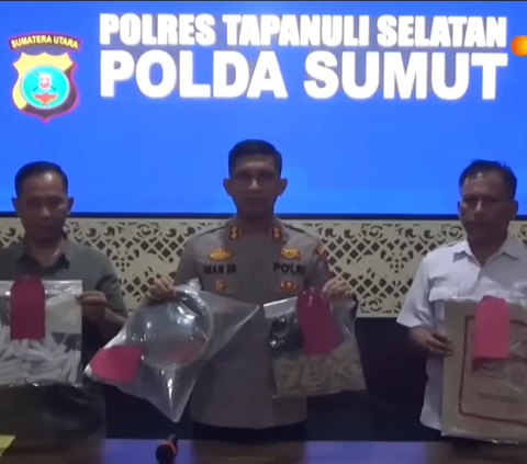 Jual Ganja di Warung Kopi, Ibu Paruh Baya di Tapanuli Selatan Ditangkap Polisi