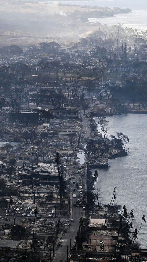 FOTO: Seperti Kiamat, Begini Ngerinya Kebakaran Hutan di Hawaii yang Tewaskan 53 Orang