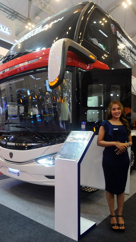 FOTO: Deretan Bus Premium dengan Fasilitas Mewah Ramaikan GIIAS 2023, Intip Penampakannya