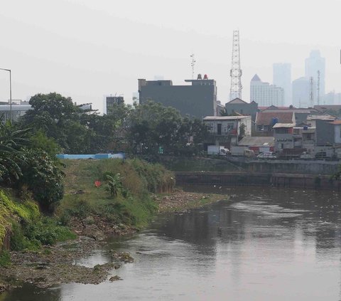 Di tengah musim kemarau, debit air di Kali Ciliwung tampak menyusut. Kondisi ini tak lepas dari debit air di Bendungan Katulampa yang juga berkurang. Bahkan, Tinggi Muka AIr (TMA) di Katulampa masih berada 0 centimeter sejak awal Juni 2023.