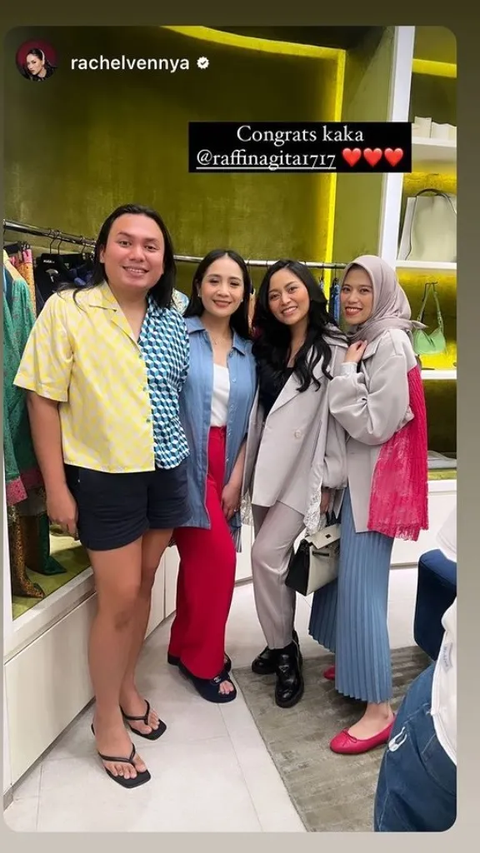 Dari Syahnaz Sadiqah Hingga Rachel Vennya, Ini Deretan Artis yang Hadiri Acara Peluncuran Koleksi Terbaru dari Brand Fashion Milik Nagita