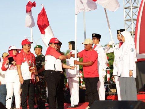 Gerakan Nasional Penyerahan 10 Juta Bendera Merah Putih, Wujud Pancasila In Action