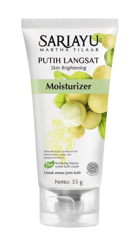 7. Sariayu Bright Skin Putih Langsat Moisturizer