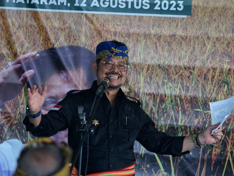 Hadapi El Nino, Mentan SYL Dorong Provinsi NTB Jadi Penyangga Pangan Indonesia Timur