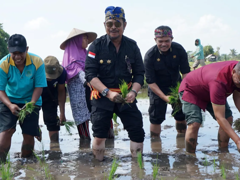 Hadapi El Nino, Mentan SYL Dorong Provinsi NTB Jadi Penyangga Pangan Indonesia Timur