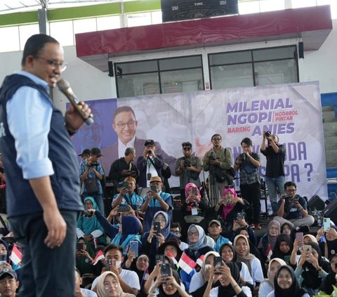 Datang ke 'Kandang Banteng', Anies Dengar Curhat Milenial Jateng soal Pekerjaan Sulit