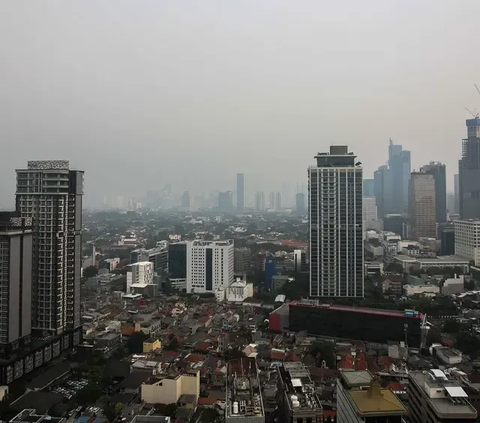 Kualitas Udara Jakarta Pagi Ini Terburuk di Dunia