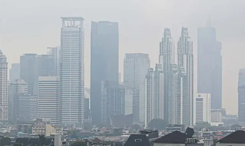 Kualitas Udara Jakarta Pagi Ini Terburuk di Dunia