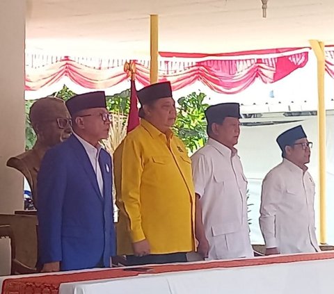 Golkar dan PAN Deklarasi Dukung Prabowo Capres 2024