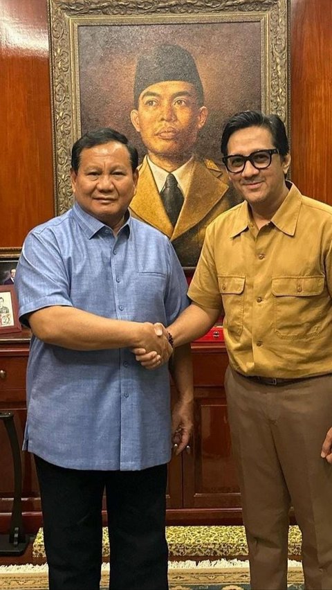 Momen Andre Taulany Bertemu Prabowo Subianto: Next Bisa Nih Kita Bikin Band Bareng