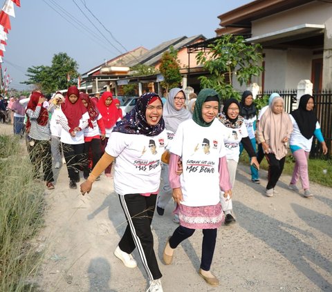 Libatkan Ratusan Orang, Relawan Prabowo di Sumsel Jadi Magnet Warga