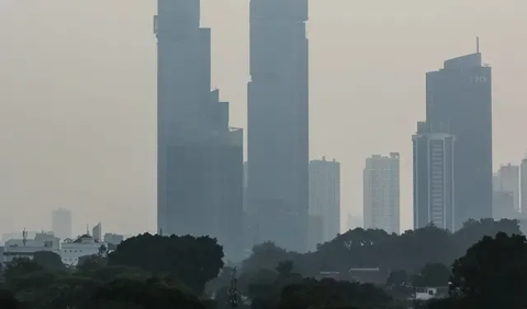 Ukuran polutan utamanya PM2.5 dengan konsentrasi 59.4µg/m3. Data ini tercatat per pukul 08.00 WIB.