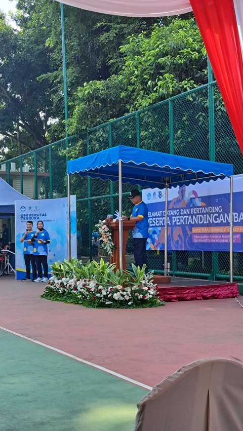 Universitas Terbuka Gelar Lomba Basket Antar SMA Tingkat Nasional, Peserta Juara Dapat Beasiswa