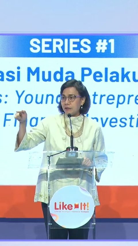 Sri Mulyani ke Generasi Muda: Anak Muda Sekarang Sudah High Tech tapi Tidak Melek Investasi