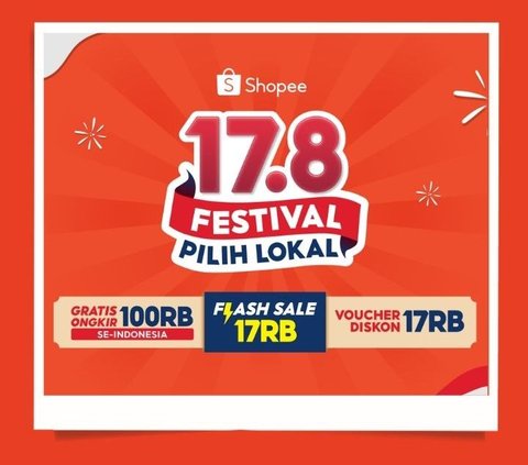 Hadirkan Produk UMKM Tanah Air, Shopee 17.8 Festival Pilih Lokal Meriahkan Hari Kemerdekaan
