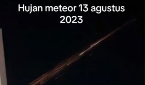 Disebut Hujan Meteor Terbaik di Tahun 2023