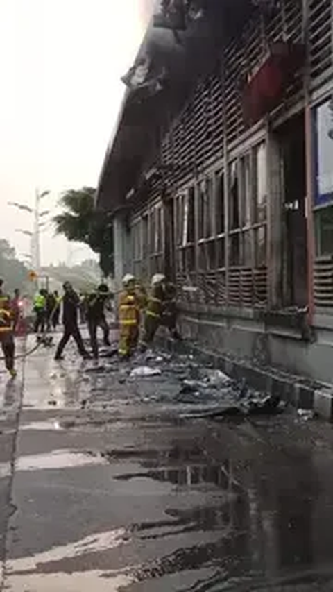 Imbas Kebakaran, Jalur Transjakarta Tendean-Ciledug  Dialihkan