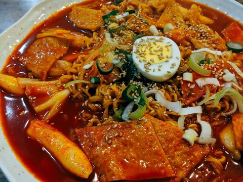 3. Resep Rabokki