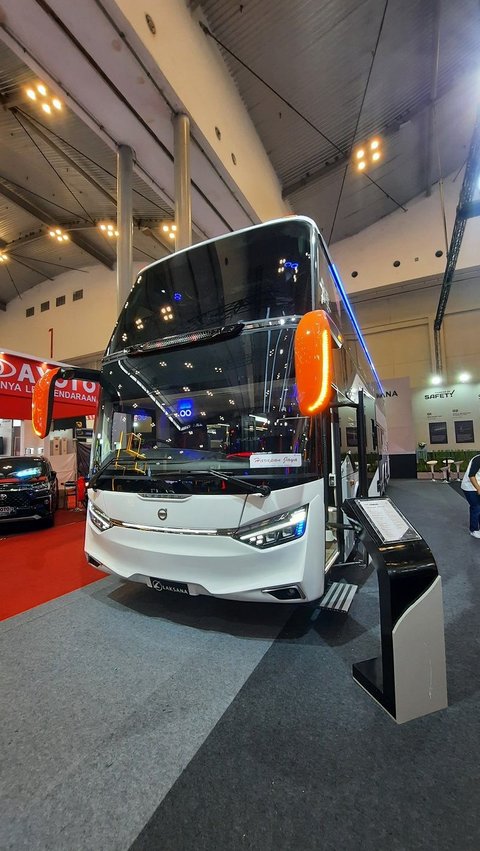 Karoseri Laksana Pamer Bus Premium Paling Aman di GIIAS 2023