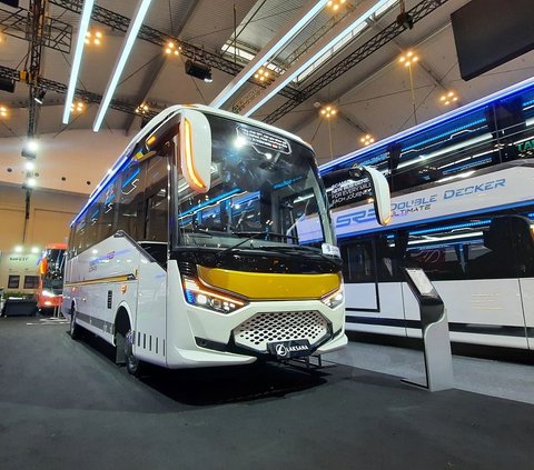 Hai Bus Mania, Ini Bus Mewah Paling Aman ala Karoseri Laksana di GIIAS 2023