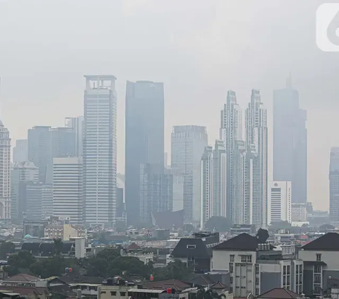 Lagi, Kualitas Udara Jakarta Terburuk di Dunia Pagi Ini