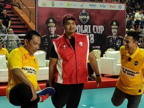 Raffi Ahmad Kalah Main Voli sama Kapolri, Begini Momen Bareng Sang Jenderal