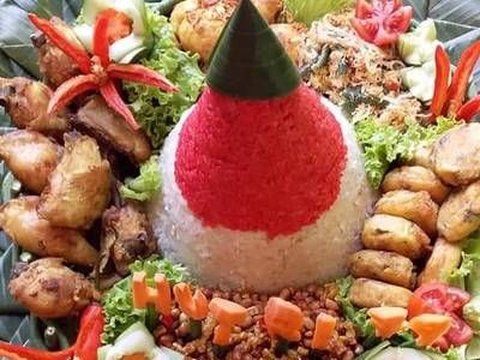 Resep Tumpeng Merah Putih Sederhana