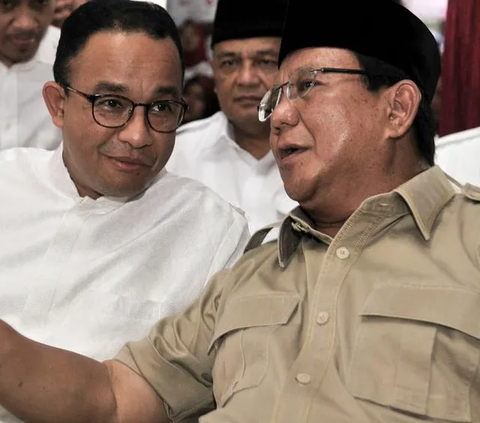 Prabowo memimpin perolehan elektabilitas sebesar 54,8%, sedangkan Anies hanya mencapai 32%.